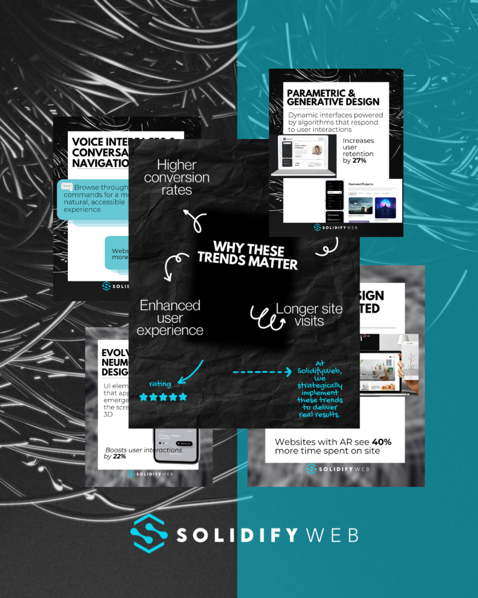 Web Design Trends 2025 + SolidifyWeb Updates
